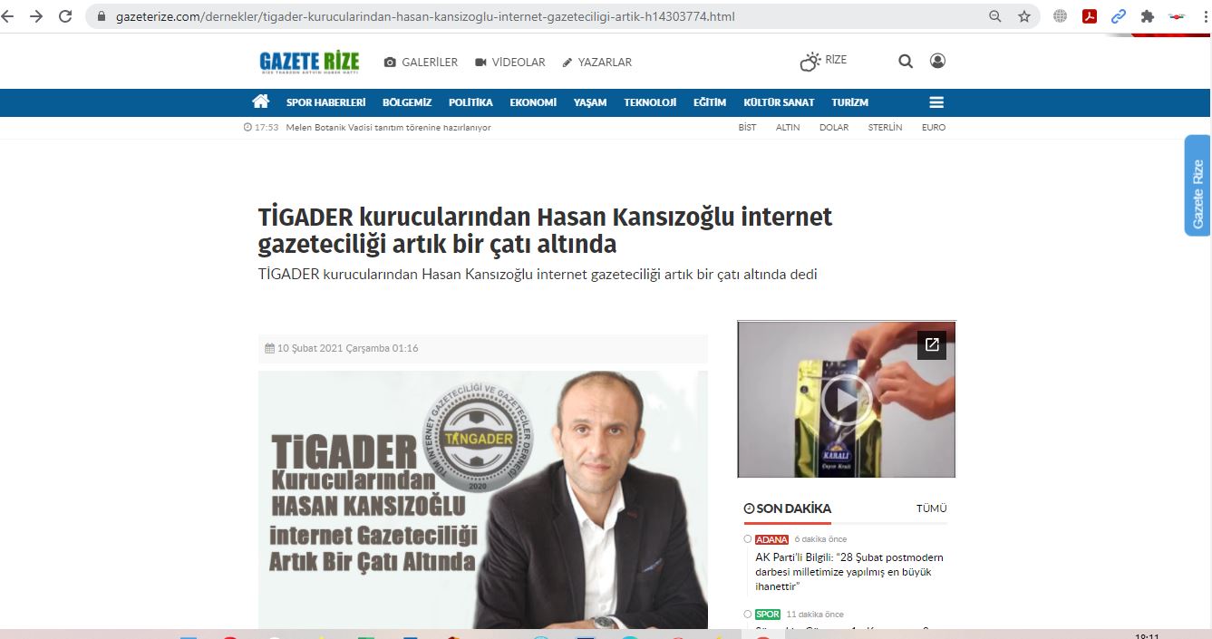 İnternet gazeteciliği artık bir çatı altında